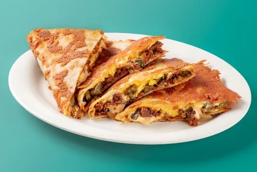 Eggs Up Grill Chorizo Quesadilla Price, Nutrition and Allergen Information Chorizo Quesadilla